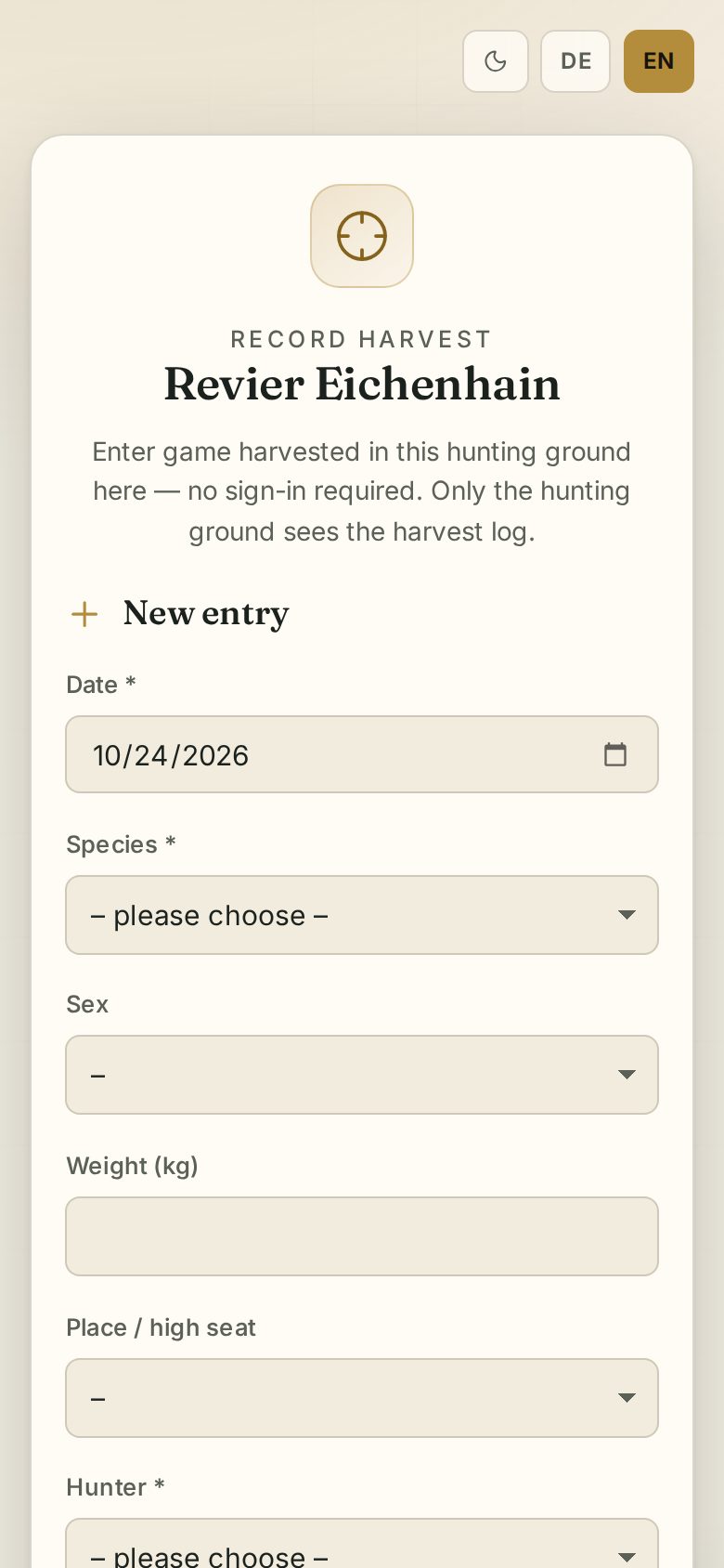 Record harvest